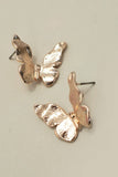 Wavy Butterfly Studs