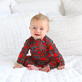 Holland ZIP christmas bamboo baby one piece outfit