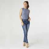 Gabbie Bottom Cuff Denim