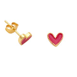Be My Valentine Stud Heart Earrings