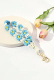Macrame Floral Keychain