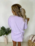 Raised On 90's Country Orchid Graphic Tee