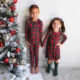 Holland TWO PIECE 2t/3t matching christmas pajamas bamboo