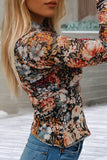 Vintage Floral Mesh Undershirt
