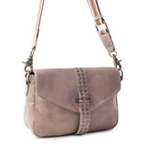 Pine Cone Leather Bag