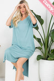 Casual Jersey Curvy Dress
