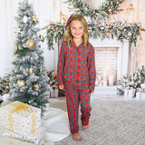 Holland Kids Lounge Set Matching Christmas Pajamas Bamboo