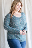 Walk In The Garden Curvy Top
