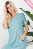 Casual Jersey Curvy Dress