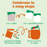 Strawberry Mule Cocktail Packet