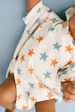 Vintage Star Hoodie Romper