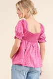 Puffer Blouse