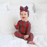 Holland ZIP christmas bamboo baby one piece outfit