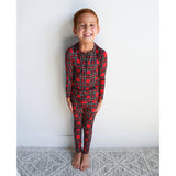 Holland TWO PIECE 2t/3t matching christmas pajamas bamboo