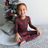 Holland TWO PIECE 2t/3t matching christmas pajamas bamboo