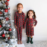 Holland TWO PIECE 2t/3t matching christmas pajamas bamboo
