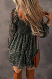 Boho Floral Midi Dress