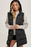 Black Long Vest