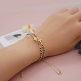 Bohemian Cross Bracelet