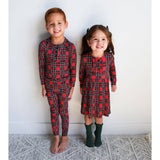 Holland TWO PIECE 2t/3t matching christmas pajamas bamboo