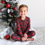 Holland TWO PIECE 2t/3t matching christmas pajamas bamboo
