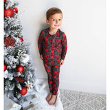 Holland TWO PIECE 2t/3t matching christmas pajamas bamboo