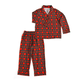 Holland Kids Lounge Set Matching Christmas Pajamas Bamboo