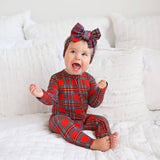 Holland ZIP christmas bamboo baby one piece outfit