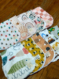 Meadow Lark Burp Cloth