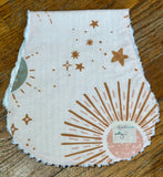 Meadow Lark Burp Cloth