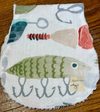 Meadow Lark Burp Cloth