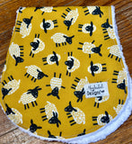 Meadow Lark Burp Cloth