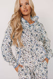 Blooming In Blue Hoodie