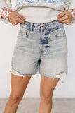 Ampersand Denim Shorts
