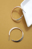 Hammered Hoops