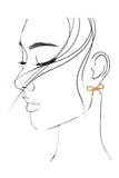 Pearl Bow Stud