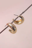 Crescent Hoop Earring