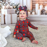 Holland ZIP christmas bamboo baby one piece outfit