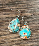 Drop Gemstone Earrings