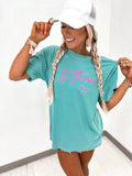 Let Them Seafoam Graphic Tee