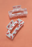 Cherry & Bows Claw Clip