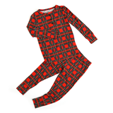 Holland TWO PIECE 2t/3t matching christmas pajamas bamboo