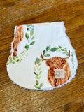 Meadow Lark Burp Cloth