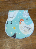 Meadow Lark Burp Cloth