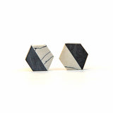 Balanced Geometry Stud Earrings