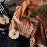 S/3 Eloa Tea Towels Rust