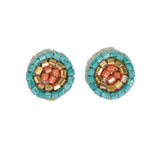 Rowan Circle Post Earring * Multiple Colors*