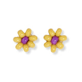 Tina Flower Post Earring