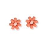 Tina Flower Post Earring
