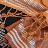 S/3 Eloa Tea Towels Rust
